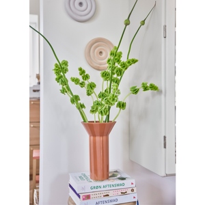 Vase Luonto en grès avec rayures peintes, OYOY LIVING DESIGN
