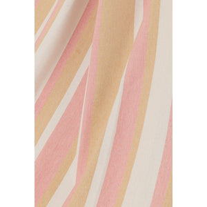 Hamac J-Line rayures coton/polyester blanc/beige/rose clair, vue d'ensemble