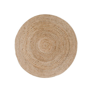 Tapis Bombay en jute tressé naturel, vue d'ensemble