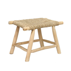 Le Tabouret Porto Seagrass - Naturel - M