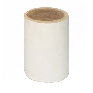 Le Tabouret Tribe - Blanc Naturel