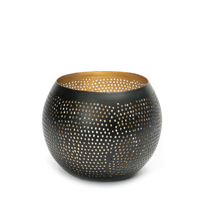 La Boule Percée - Or Noir - M
