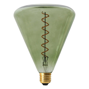 Lampe à LED "Dilly" E27 Version, 4 watts, métal et verre en vert