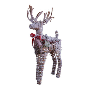 Décorations de Noël LED "Reindeer" en plastique résistant aux intempéries, avec des LED fermement intégrées
