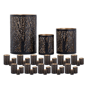 Windlich 3 Set Masterbox 12x 3-Parties Stand Stand Forest Tea Halder Around Black Gold