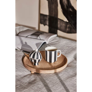 Plateau en Bois Inka Rond - Grand