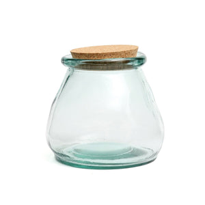 Pot en Verre The Belly - Bleu - L