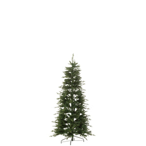Sapin de Noël J-Line 300Led Pampa - vue complète avec décorations