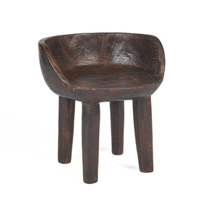 Chaise basse The Sit Happens - Noyer foncé