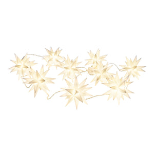 9 séries LED extérieure LED Chain de Noël Light Stars 3D Stars / Noël Lights-White