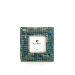 Le cadre Ocean Ripple - Turquoise - 10x10