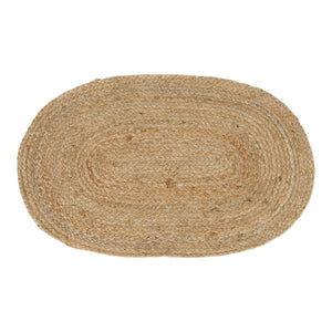 Paillasson Bombay en jute tressé, vue de face