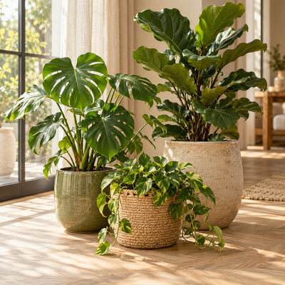 Pots de fleurs d'intérieur