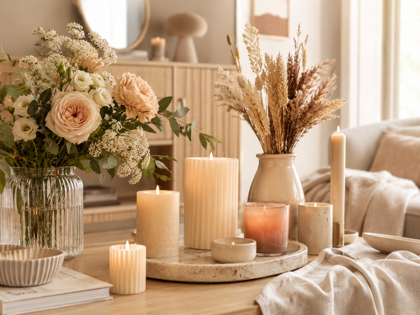 Bougies & Fleurs