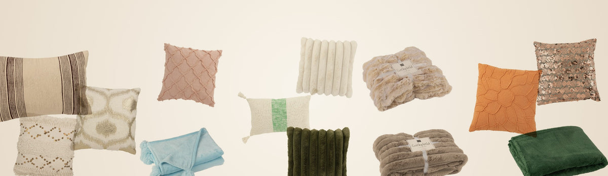 Coussins et plaids Homysa
