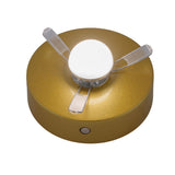 Lampe ackitique "Luise" Gold, classique, or, avec LED intégrée, blanc chaud