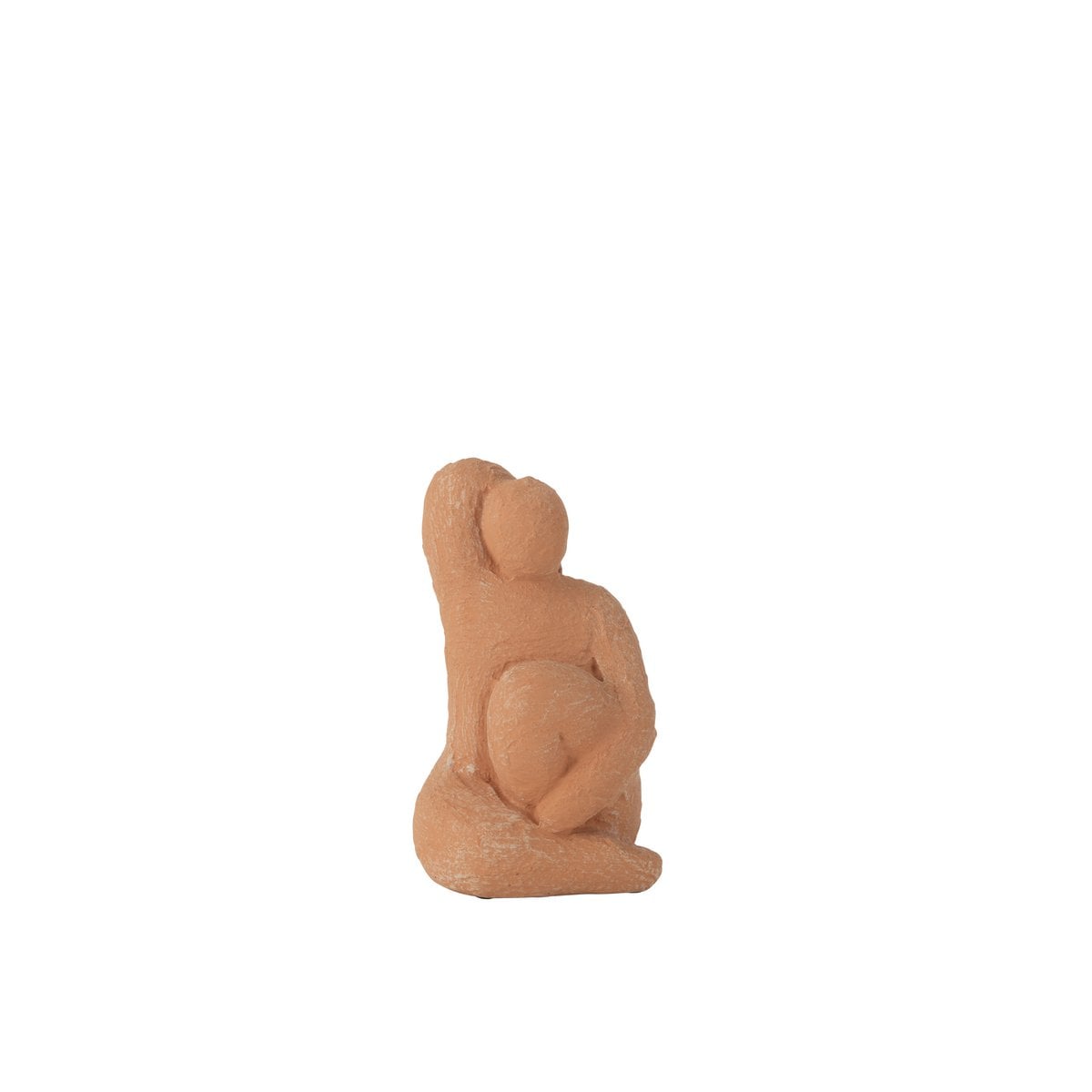 Sculpture Venus en ciment marron, design moderne et élégant
