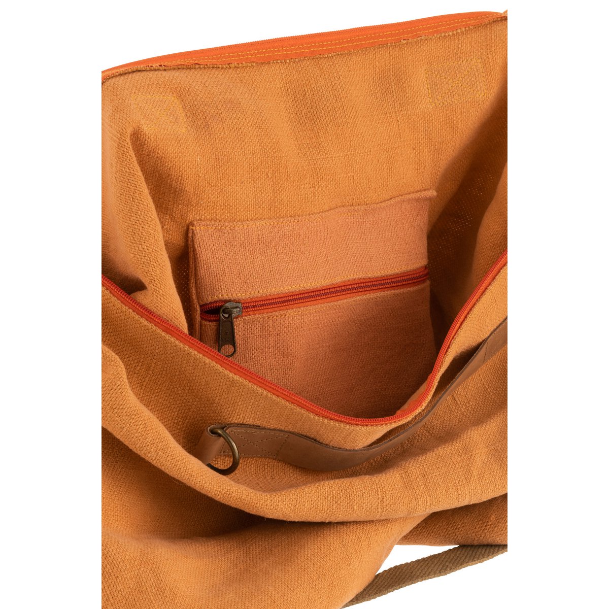 Vue latérale du Sac de Plage J-Line Orange