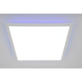 Smart Home LED Backlight Panneau Longueur côté 45 cm, de nombreuses fonctions, transport de lampe en métal et en plastique, LED intégrés