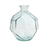 Le Vase Rond Origami - Bleu