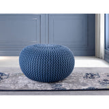 Pouf Premium Ø45 cm Seat tabouret à tricot Pouf à l'intérieur de la terrasse Pool Garden Sustainable