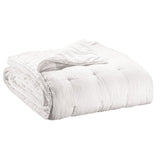 Chemin de lit Stonewashed Zeff Blanc 90 x 240