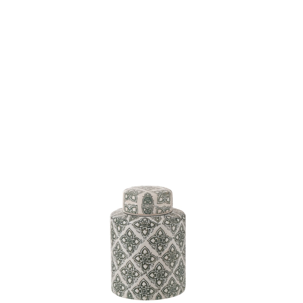 Pot Kousa en porcelaine, vue latérale montrant la forme élégante