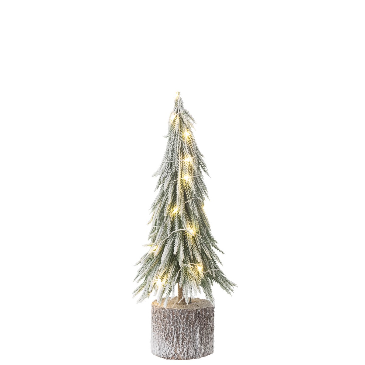 Sapin de Noël A+Led J-Line avec des ornements de Noël