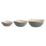 Set de bols Puro Organic en bambou avec finition naturelle