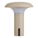 Lampe LED Ramsey beige, vue latérale montrant la hauteur