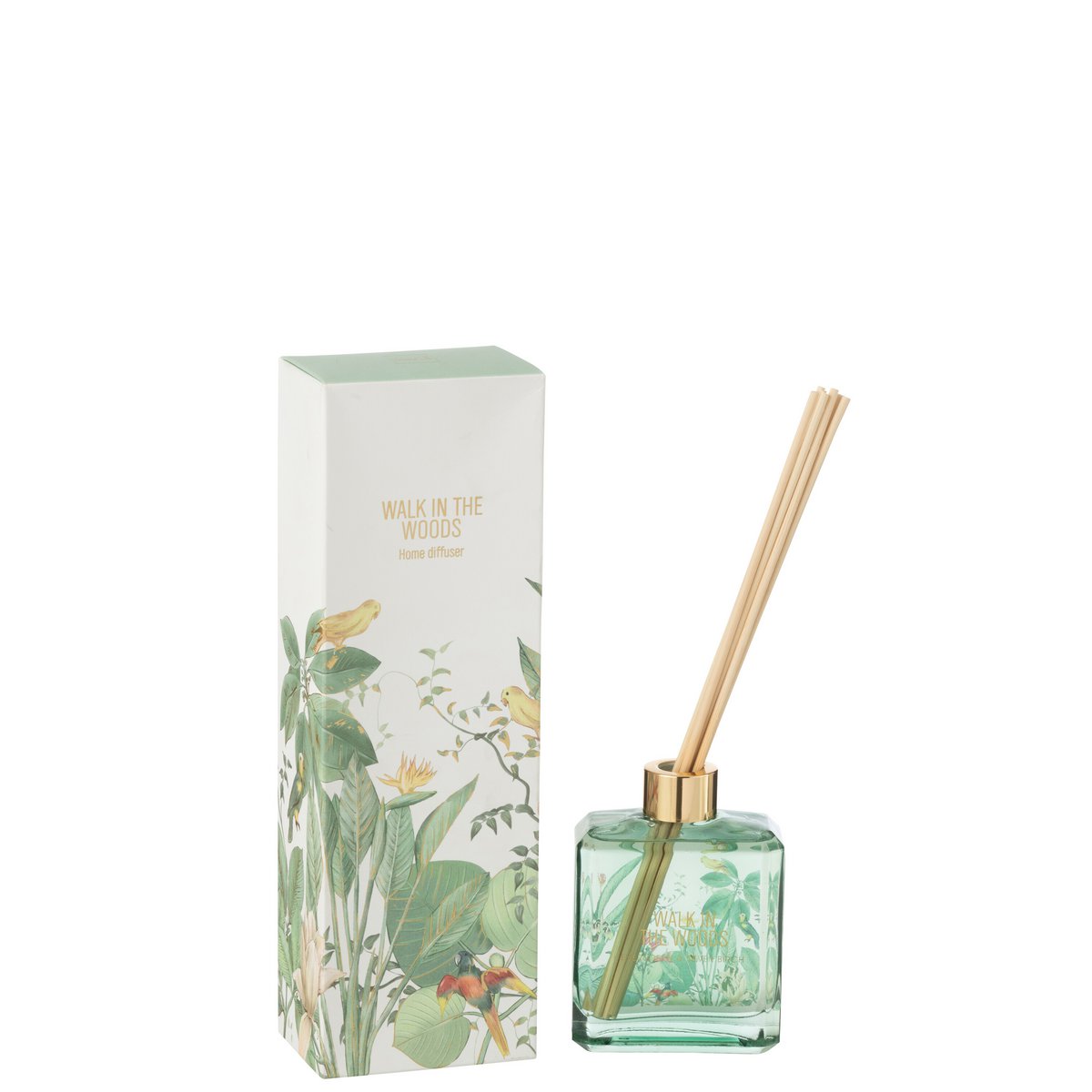 Détail des bâtonnets parfumés J-Line dans un décor scandinave