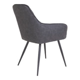 Chaise Harbo en situation dans une salle à manger moderne