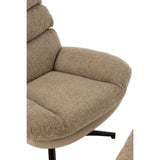 Fauteuil relax J-Line avec repose-pieds, vue latérale