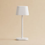 Lampe de table rechargeable blanche Ava