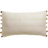 Coussin uni Gastounet Sienne 30 x 50