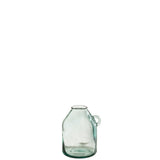 Détail du vase J-Line, design chic et épuré en verre