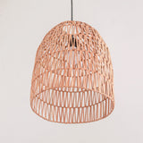 Lampe en rotin | Abat-jour naturel | Suspension MALUKA en Fibres Naturelles (2 tailles)