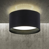 Spot LED "trios" Ø 14 cm noir, en métal et en plastique avec des LED intégrées