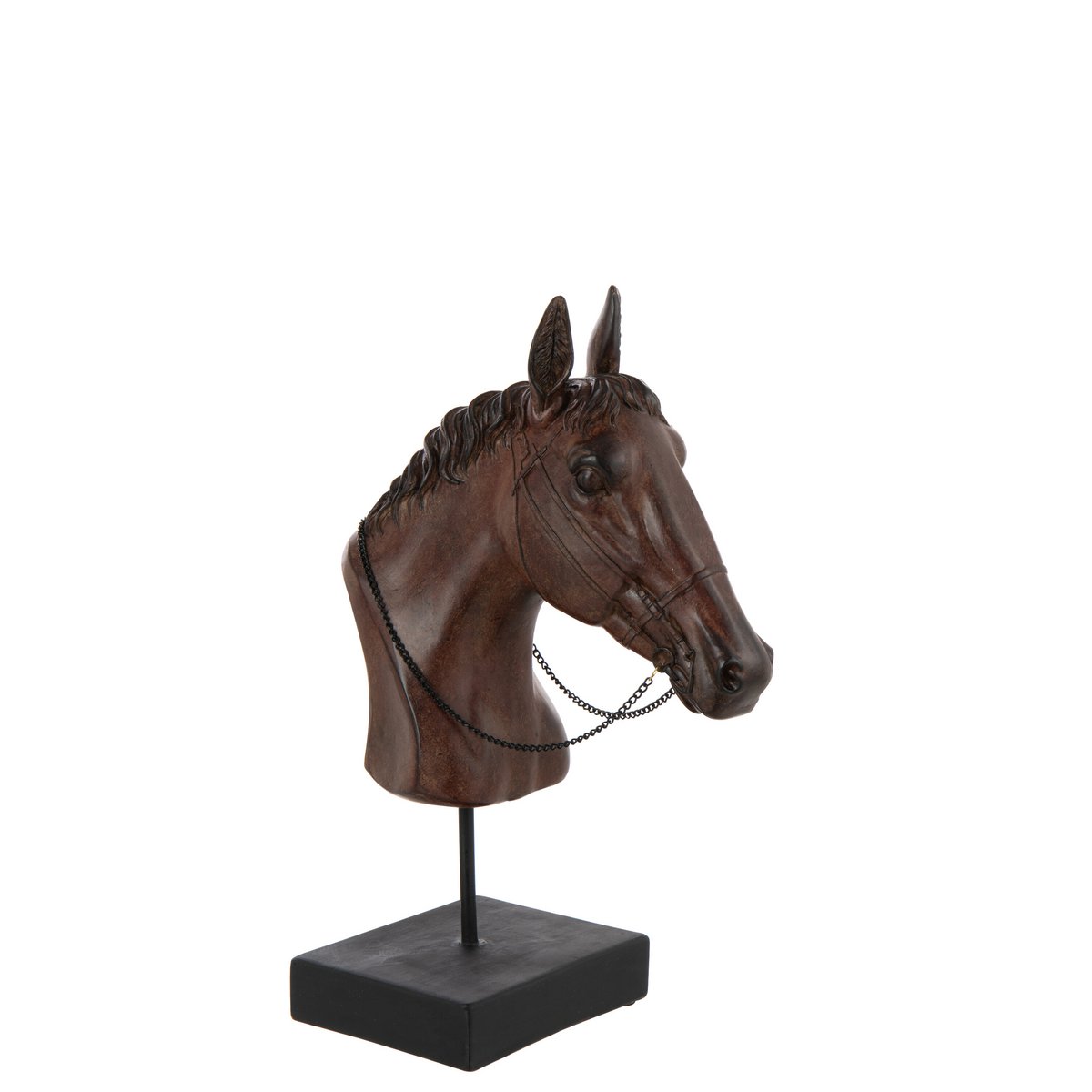 Tête de Cheval J-Line sur pied, mise en scène dans une chambre