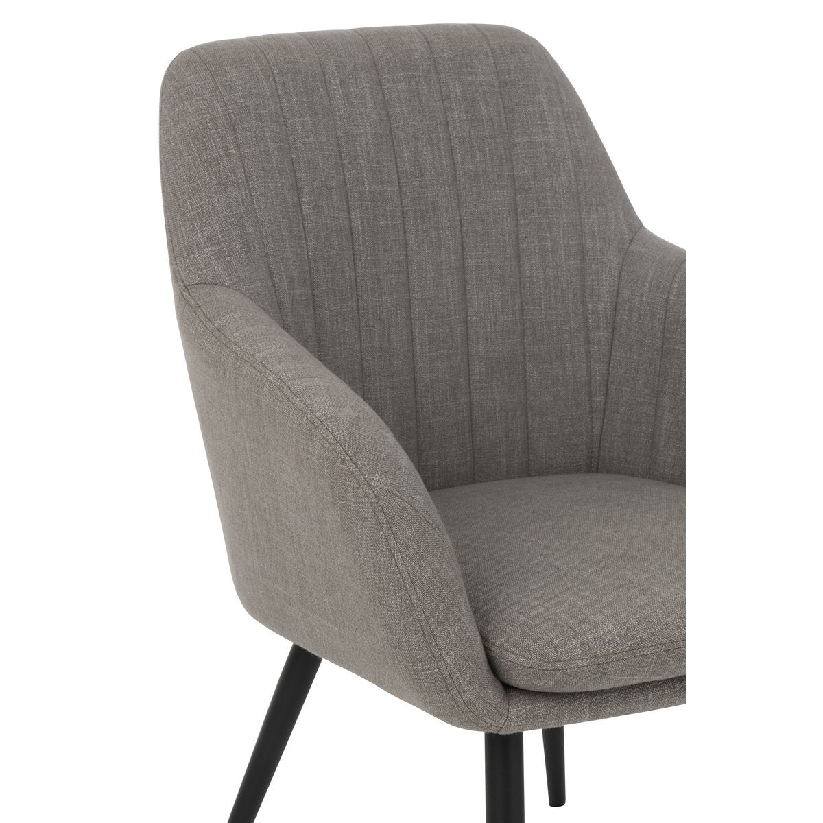 Chaise Miles J-Line sur fond neutre, mettant en valeur son élégance