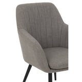 Chaise Miles J-Line sur fond neutre, mettant en valeur son élégance