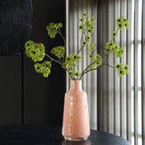 Détail du vase Elite Jan Lte Rose en verre épais