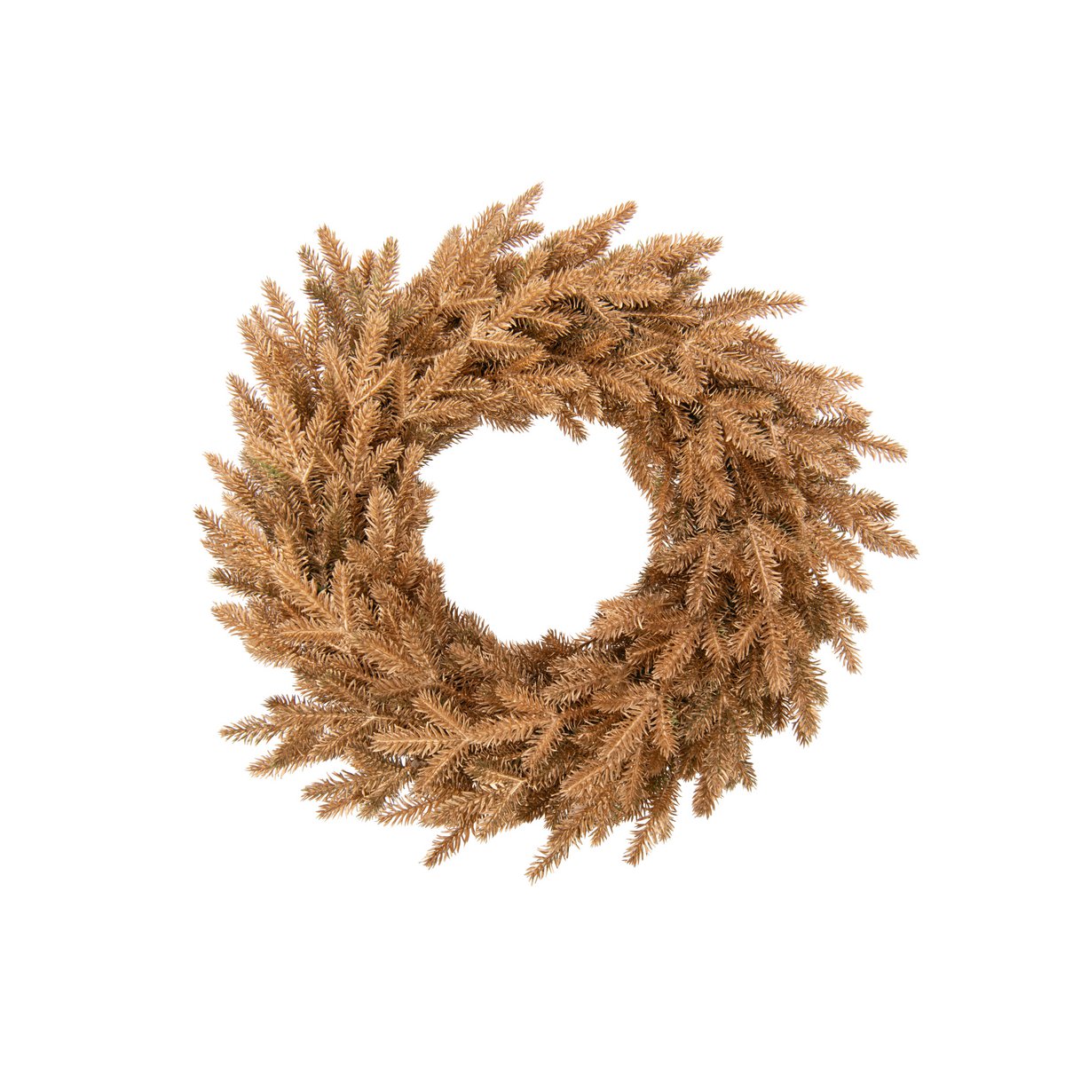 Ambiance festive avec la couronne décorative J-Line, mise en scène élégante.