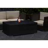 LED SOLAR Decol Light "Candle Flame", pour le plastique brun extérieur, LED intégré.