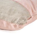 La Housse de Coussin Divorce en Velours - Rose Naturel - 30x50