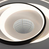 LED PLACE LED EFFET 3D "Malea" Ø 49 cm, avec de nombreuses fonctions, y compris la télécommande