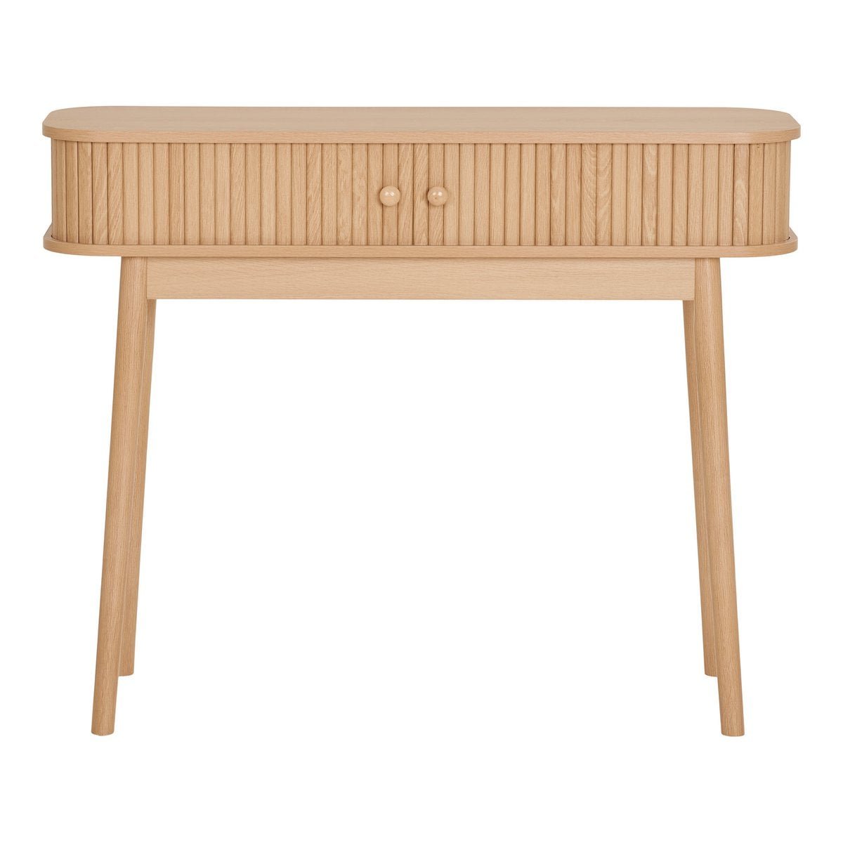 Nikko Console Table - Vue d'ensemble naturelle et élégante