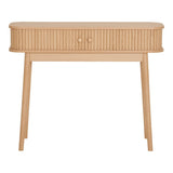 Nikko Console Table - Vue d'ensemble naturelle et élégante