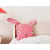 Jouet en jean lapin rose