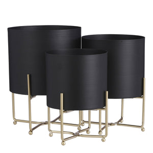 Set de supports pour plantes Bélier Noir